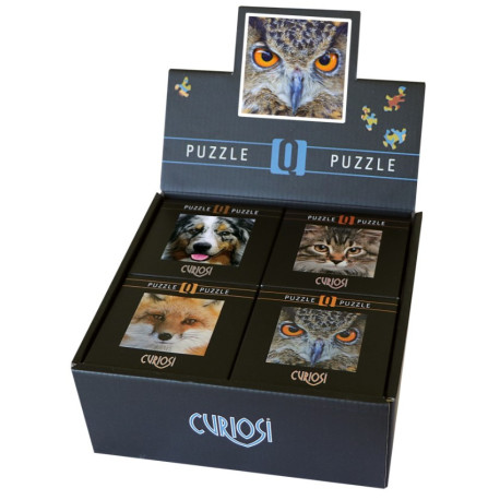 Q Puzzles Curiosi série Animaux