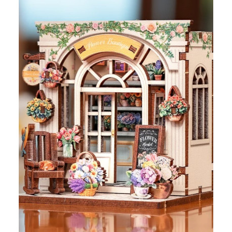 Mini Book Nook Flower Boutique