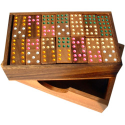 Domino 56 pièces (double 9)
