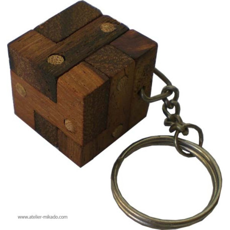 Mini Cube Lock Porte clé