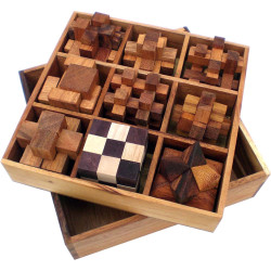 Coffret 9 casse-tête Luxe