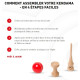 Kendama Play X Grip Cool Mango