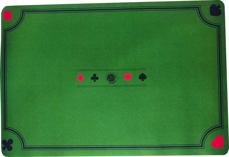 Tapis cartes à jouer 40 x 60 cm Belote gris moderne pour joueurs jeu Tapis cartes à jouer 40 x 60 cm Belote gris moderne pour joueurs jeu